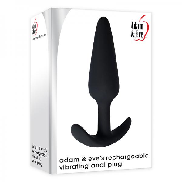 A&e Adam & Eve's Rechargeable Silicone Vibrating Anal Plug