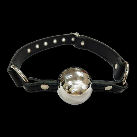 Rouge Ball Gag With Stainless Steel Ball